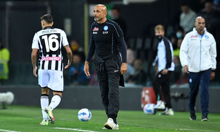 Spalletti Udinese Napoli