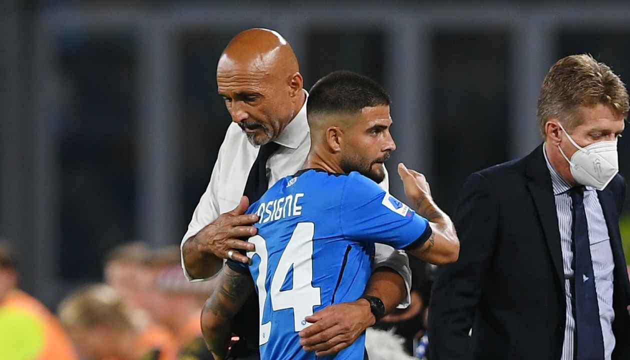 Spalletti e Insigne 