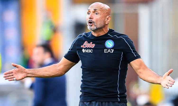 Luciano Spalletti a bordocampo