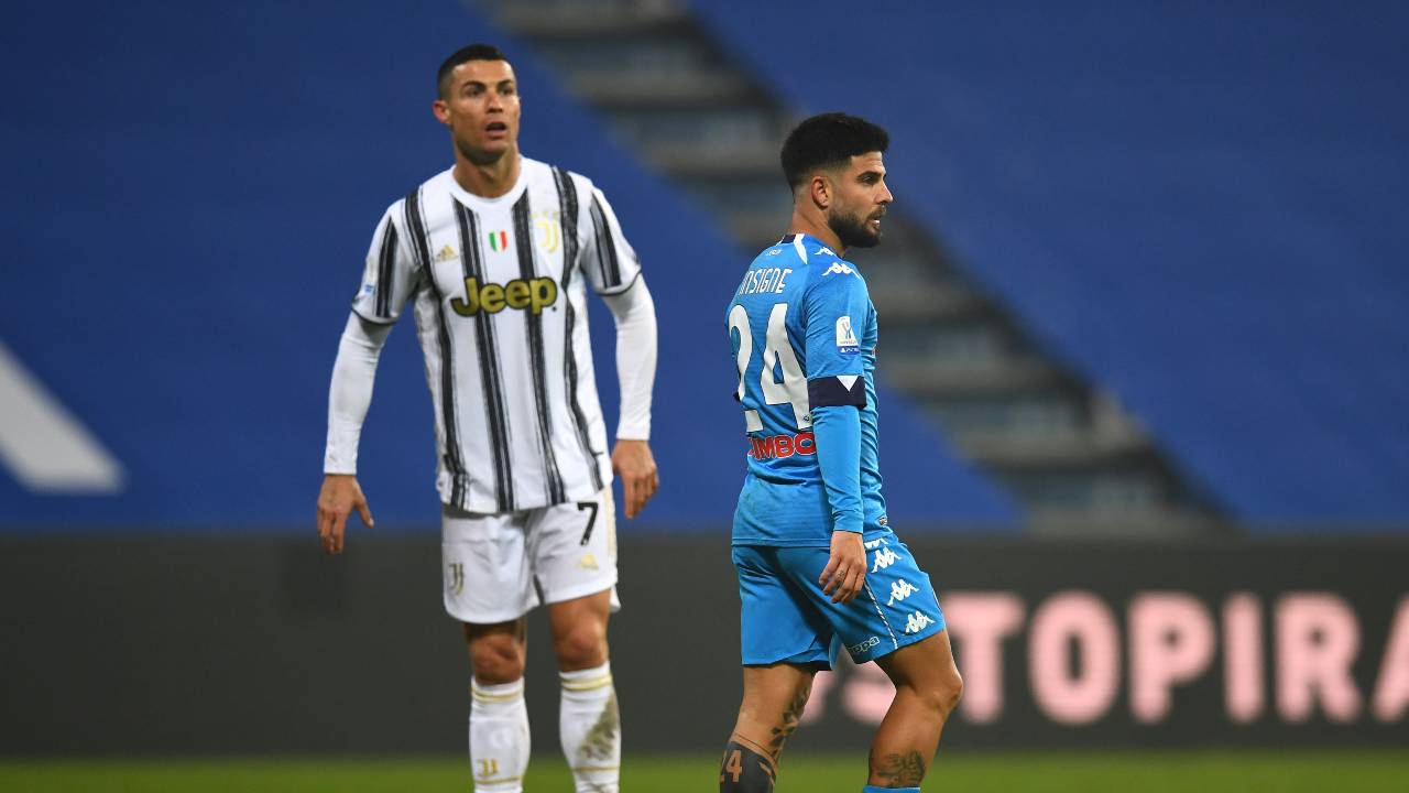 Cristiano Ronaldo e Insigne 