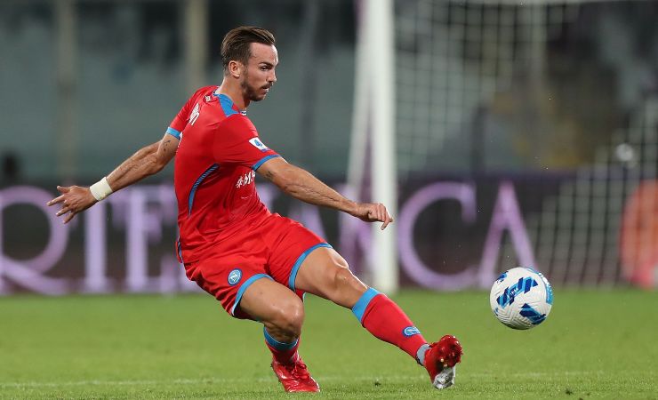 Fabian Ruiz con la maglia del Napoli 