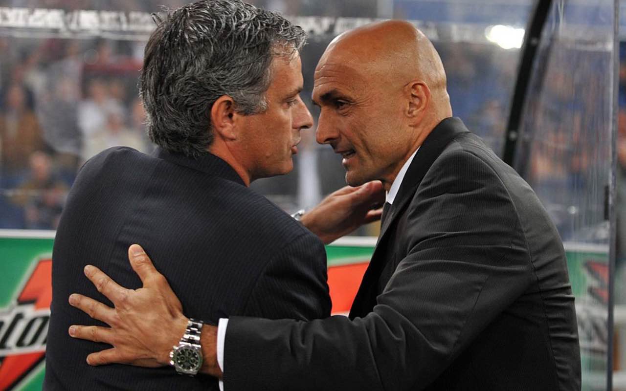 Spalletti e Mourinho nel 2008