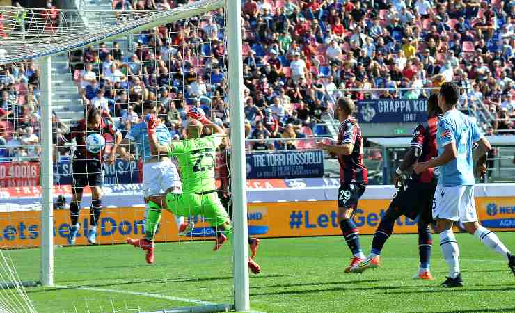 Il gol di Theate alla Lazio