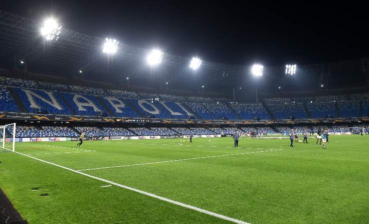 Lo Stadio Maradona di Napoli 