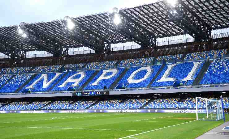 Lo stadio Diego Armando Maradona di Napoli