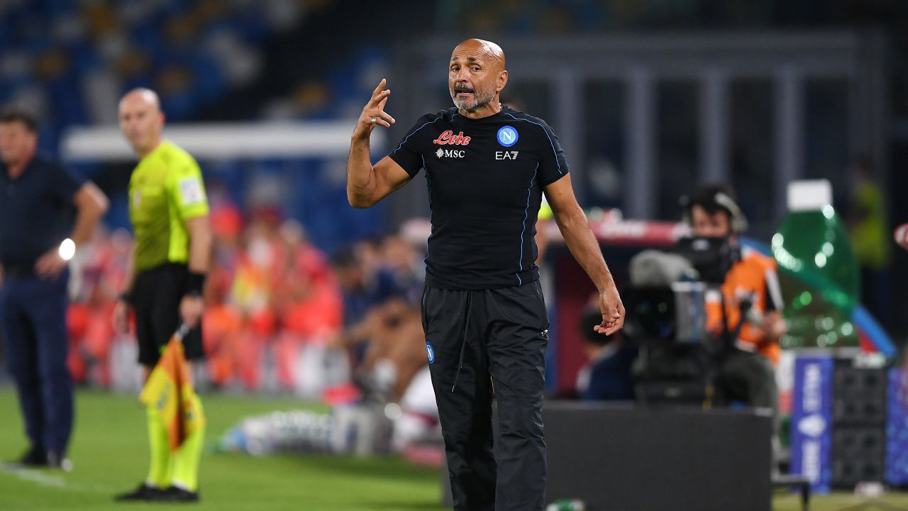 Luciano Spalletti, allenatore del Napoli