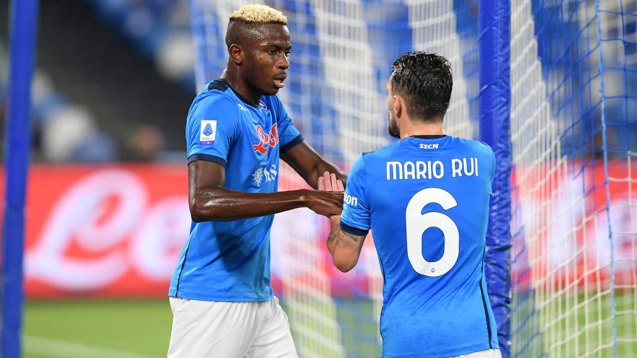 Osimhen Mario Rui probabili formazioni