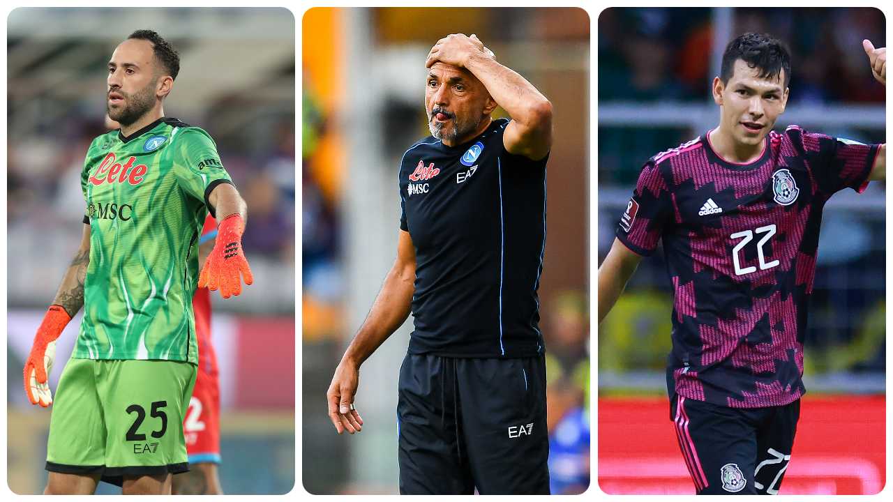 Ospina, Spalletti e Lozano