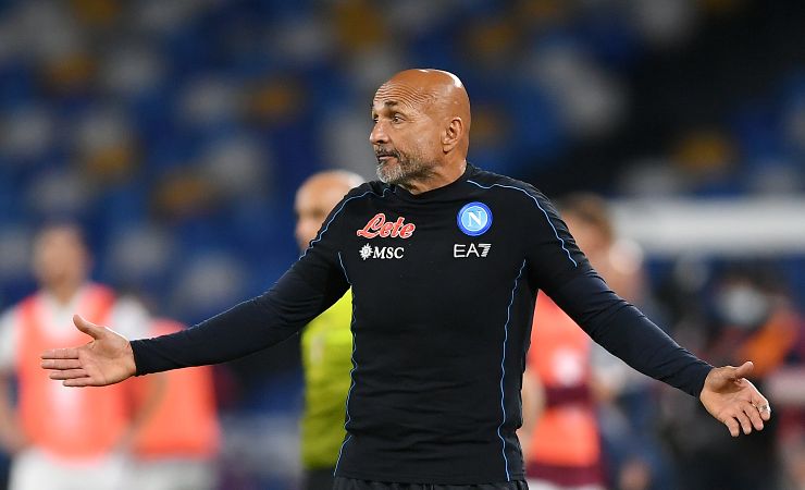 Spalletti, allenatore del Napoli