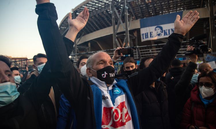 tifosi Napoli-Torino Maradona