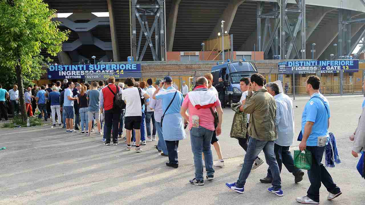 Tifosi al Maradona