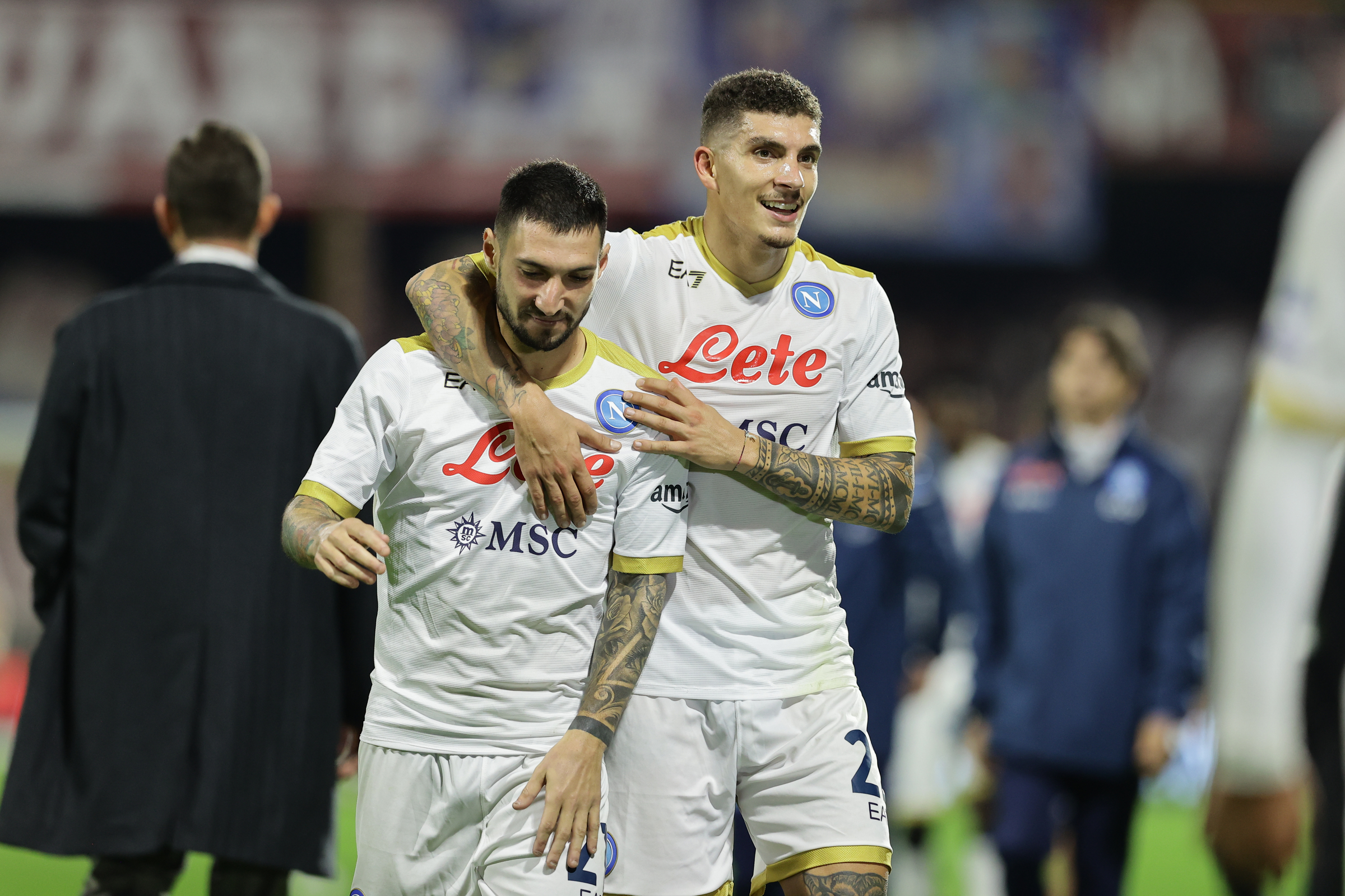 Napoli Politano Di Lorenzo Scudetto