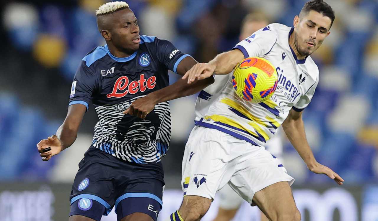 Napoli Verona Osimhen Faraoni