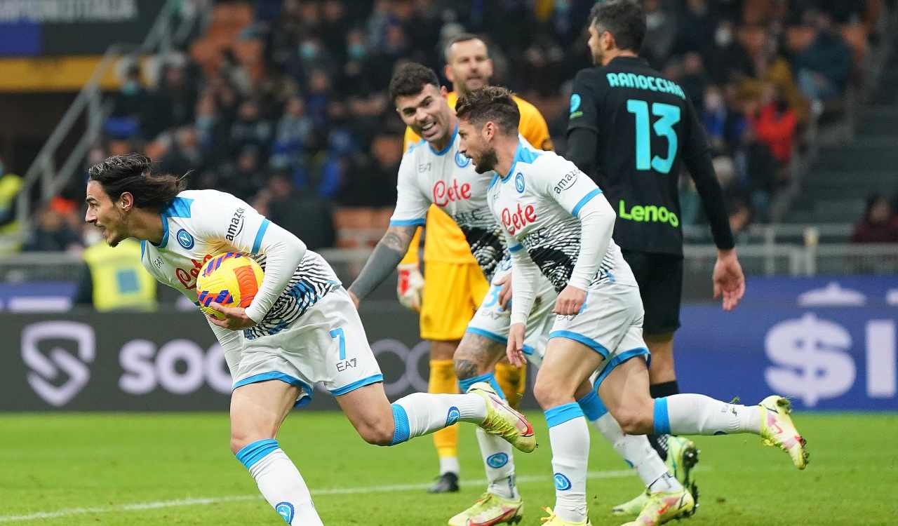 Mertens Spartak Napoli formazioni