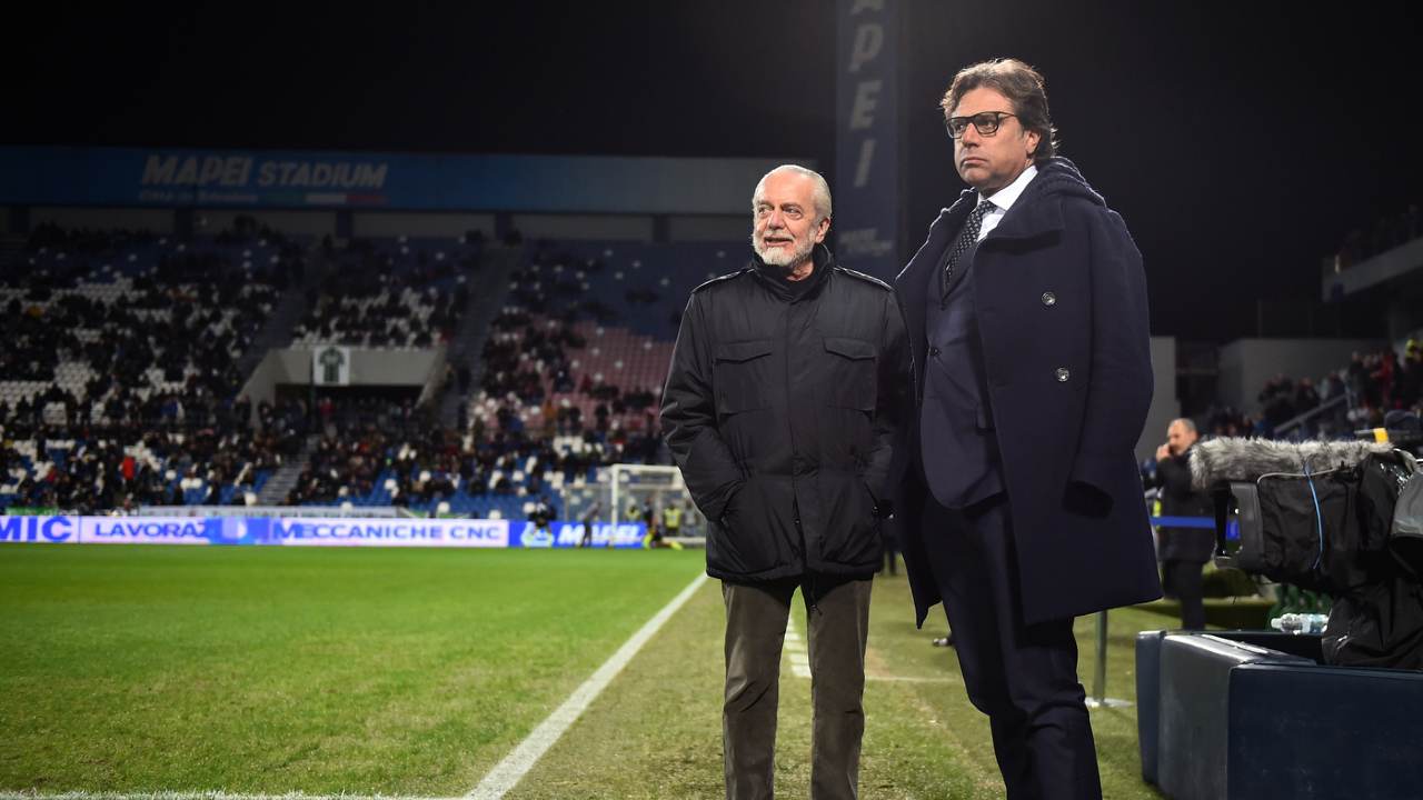 De Laurentiis e Giuntoli 