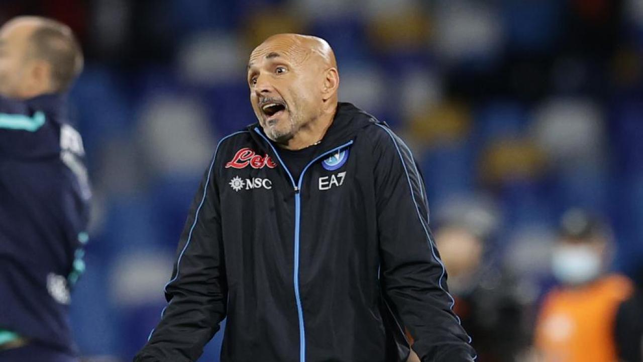 Luciano Spalletti in Napoli-Verona