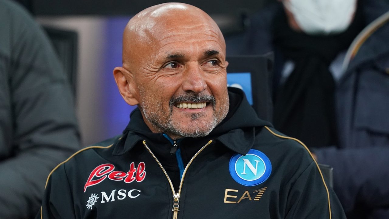 Luciano Spalletti sorride