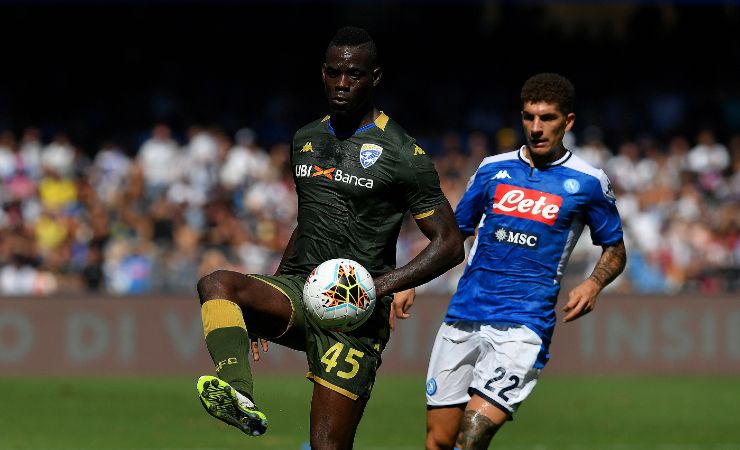 Mario Balotelli in Napoli-Brescia 