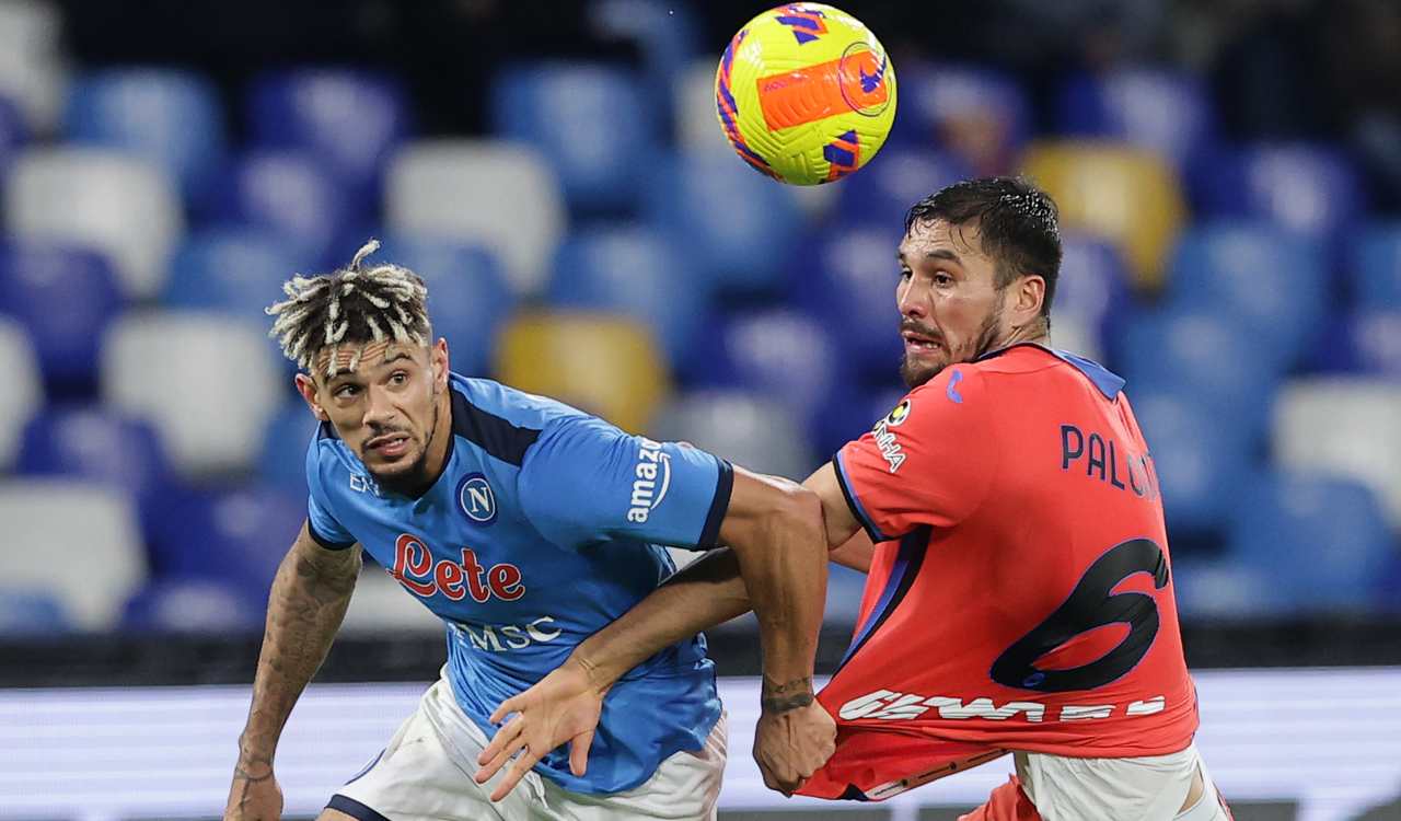 Malcuit Palomino Napoli Atalanta