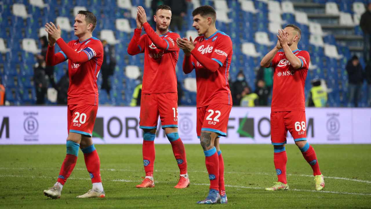 I calciatori del Napoli 