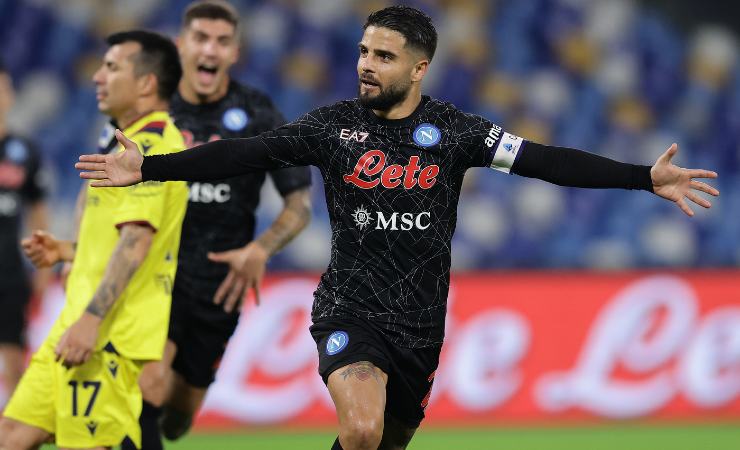 Insigne, capitano del Napoli (LaPresse)