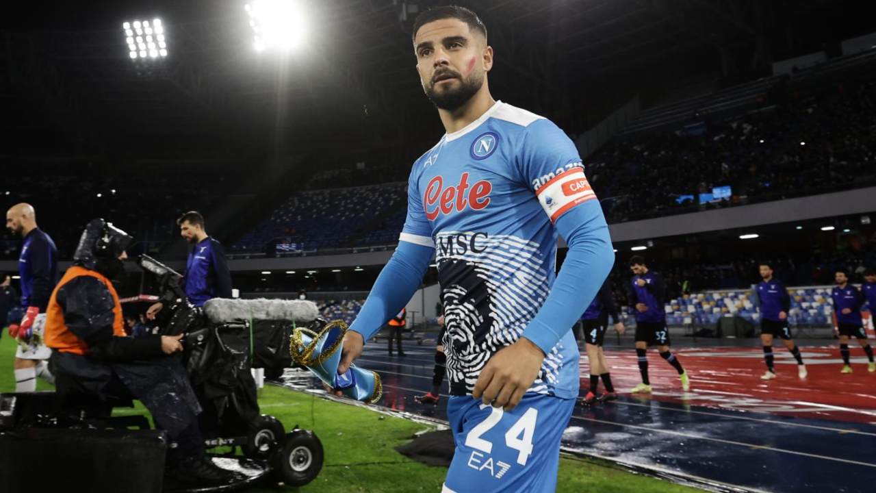 Lorenzo Insigne concentrato