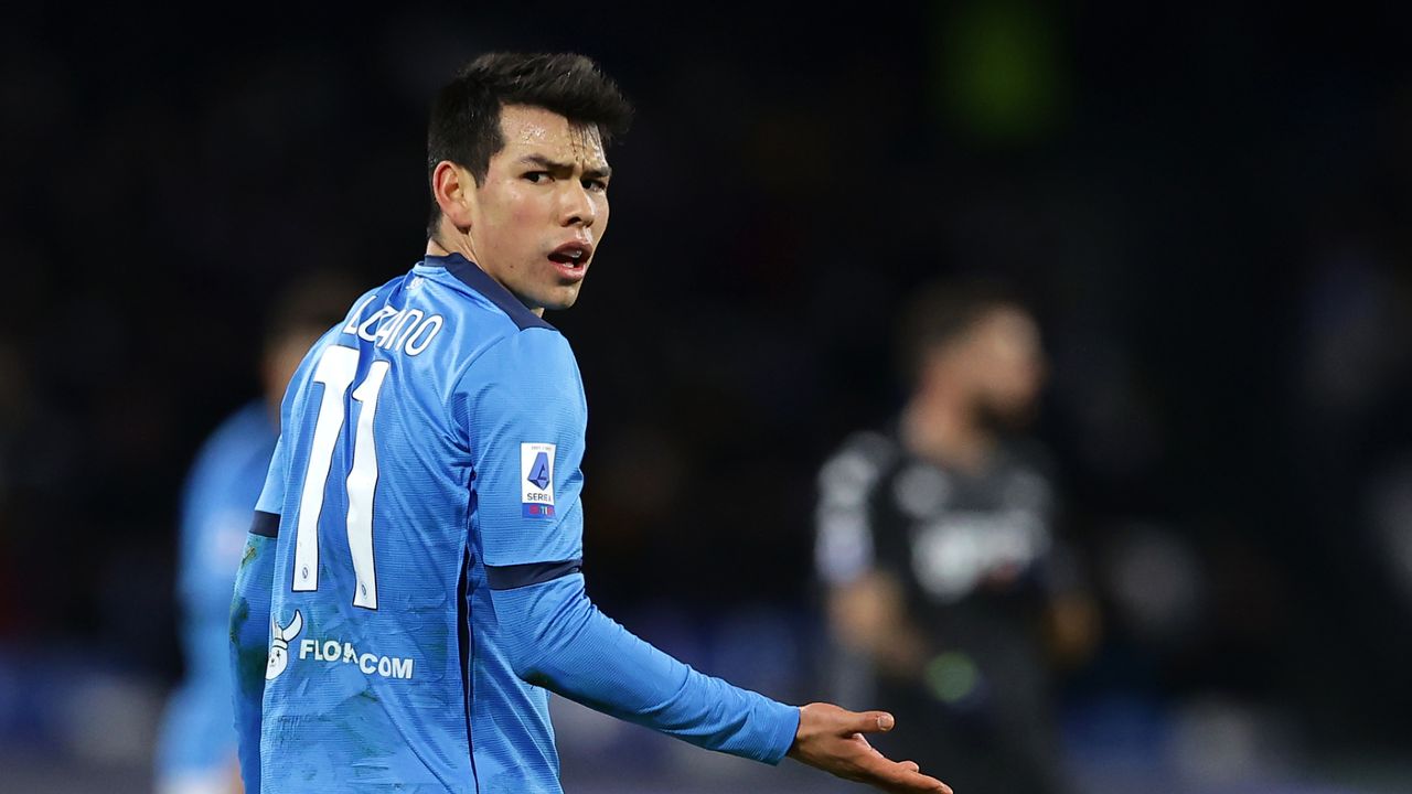 Lozano, attaccante del Napoli