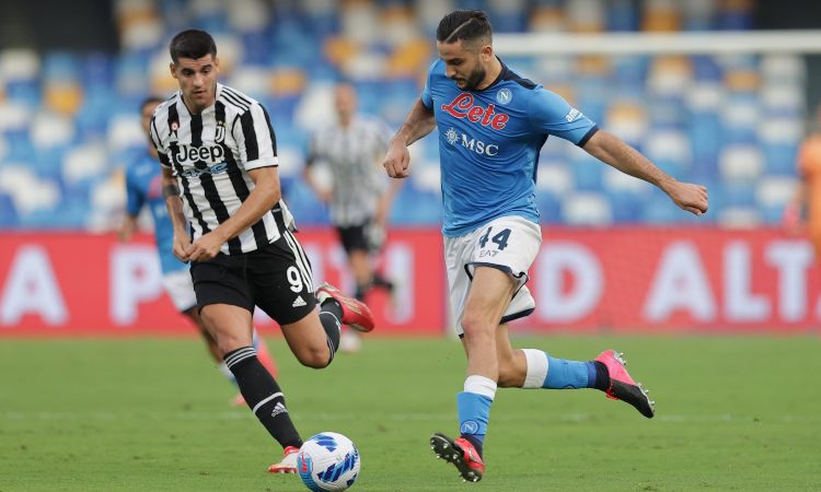 Manolas Morata Napoli Juventus