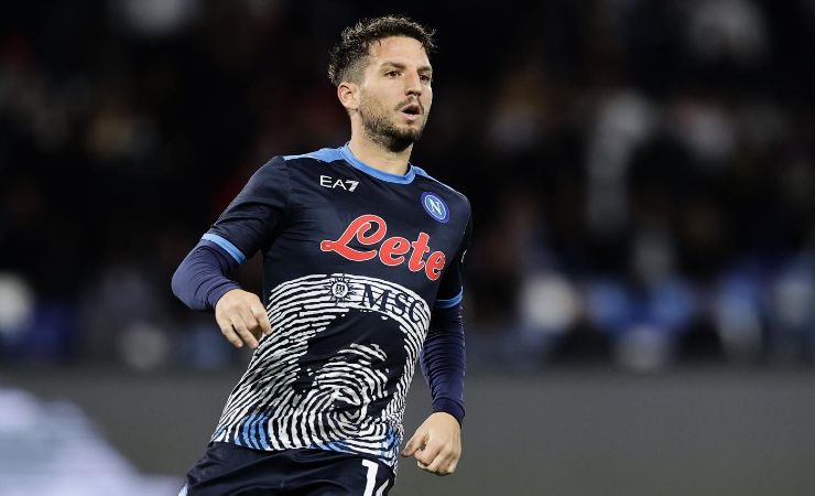 Mertens, attaccante del Napoli