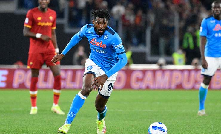 Anguissa, centrocampista del Napoli e del Camerun 