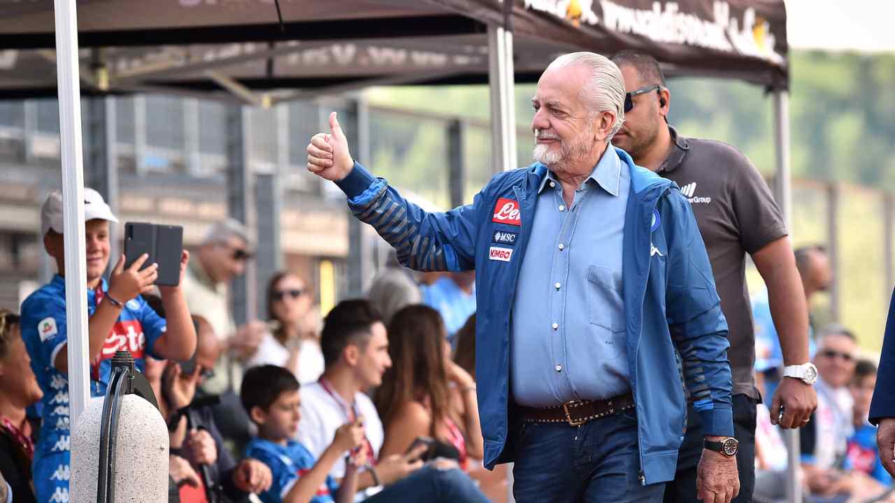 De Laurentiis, presidente del Napoli