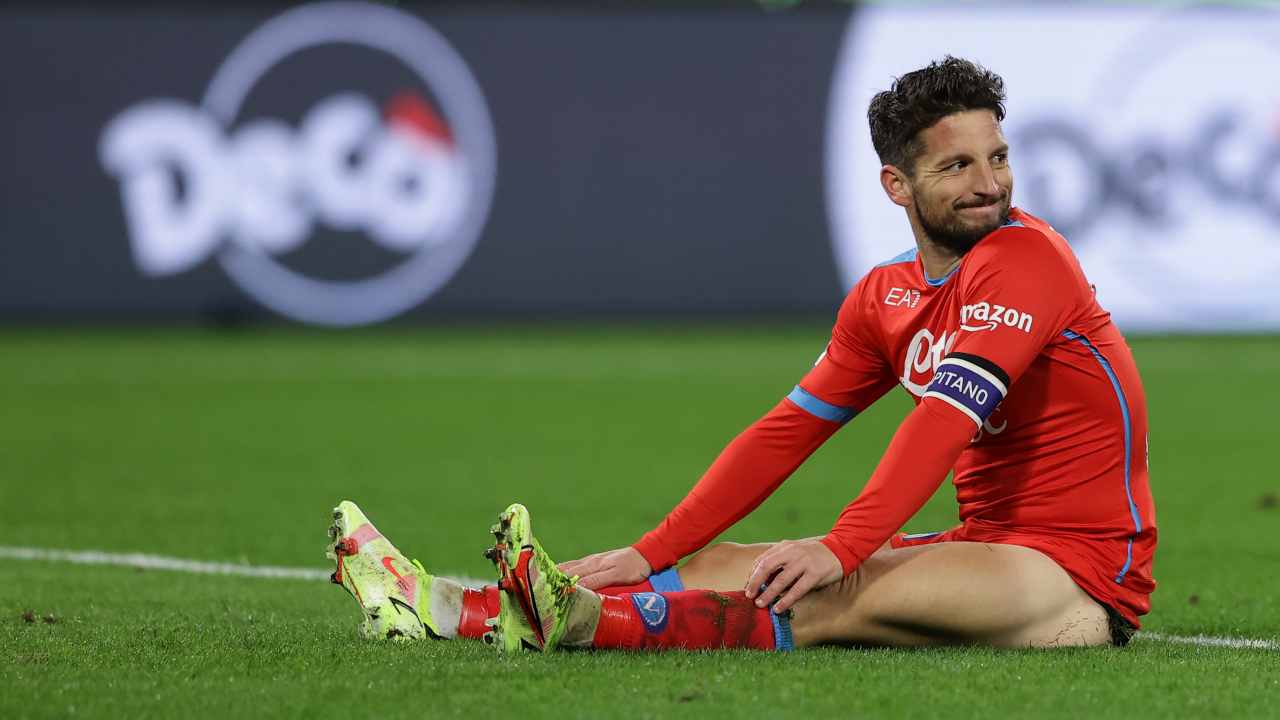 Dries Mertens contro la Sampdoria