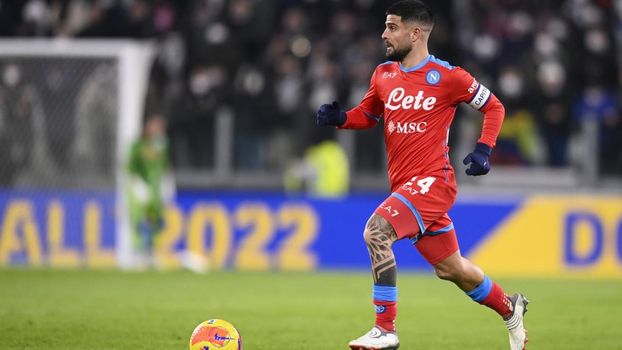 Lorenzo Insigne in azione