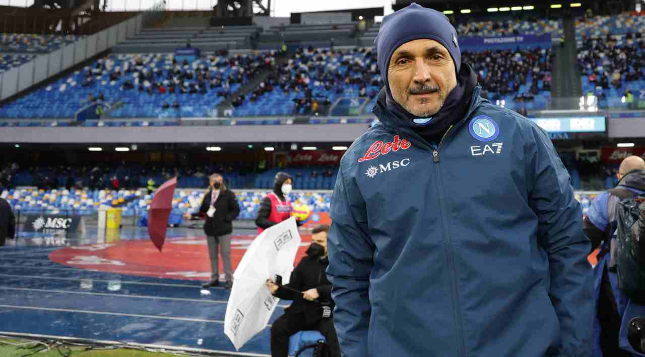 Spalletti allo stadio Maradona