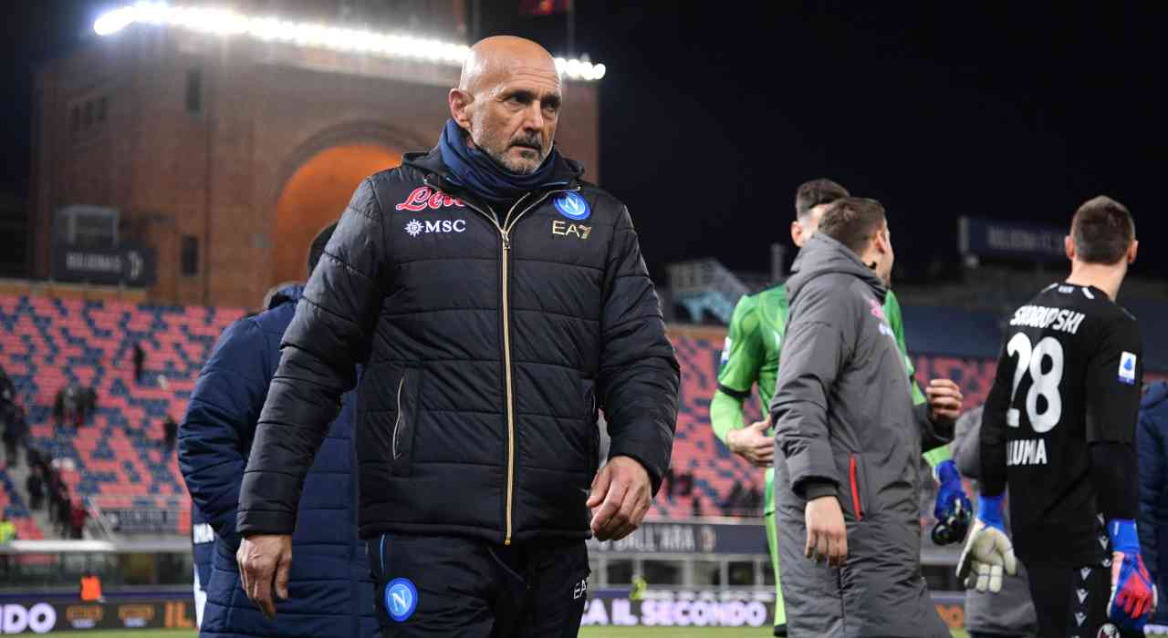 Luciano Spalletti al Dall'Ara di Bologna