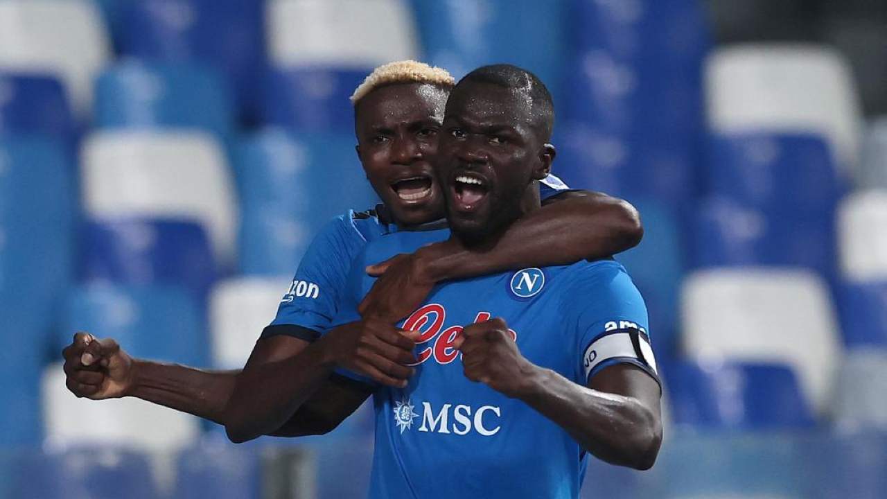 Osimhen e Koulibaly, due calciatori africani del Napoli 