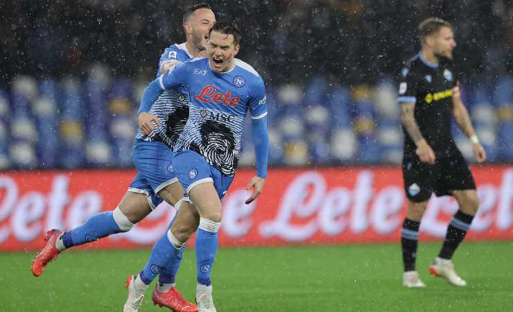 Zielinski ci crede: rivelato il sogno dello spogliatoio del Napoli