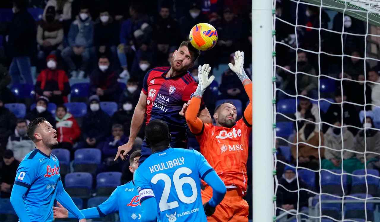 Cagliari Napoli Altare Ospina