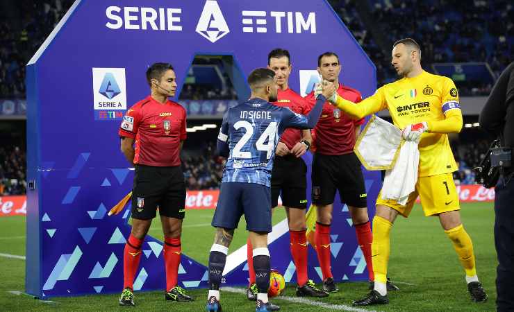 Insigne e Handanovic, capitani di Napoli e Inter 