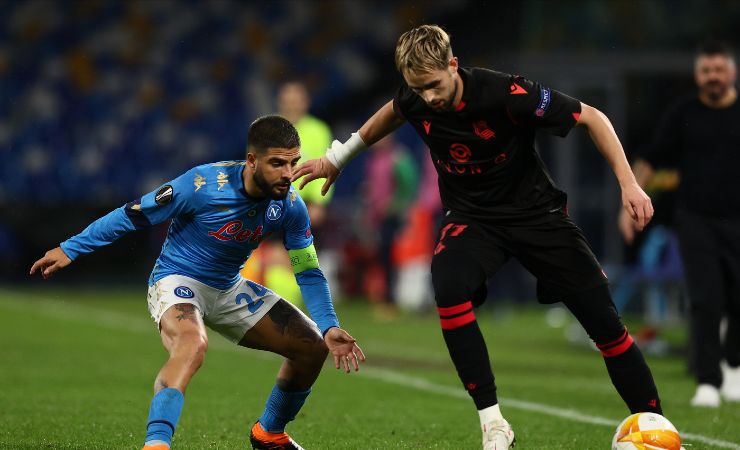 Lorenzo Insigne e Adnan Januzaj 