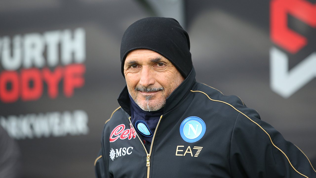 Luciano Spalletti sorride