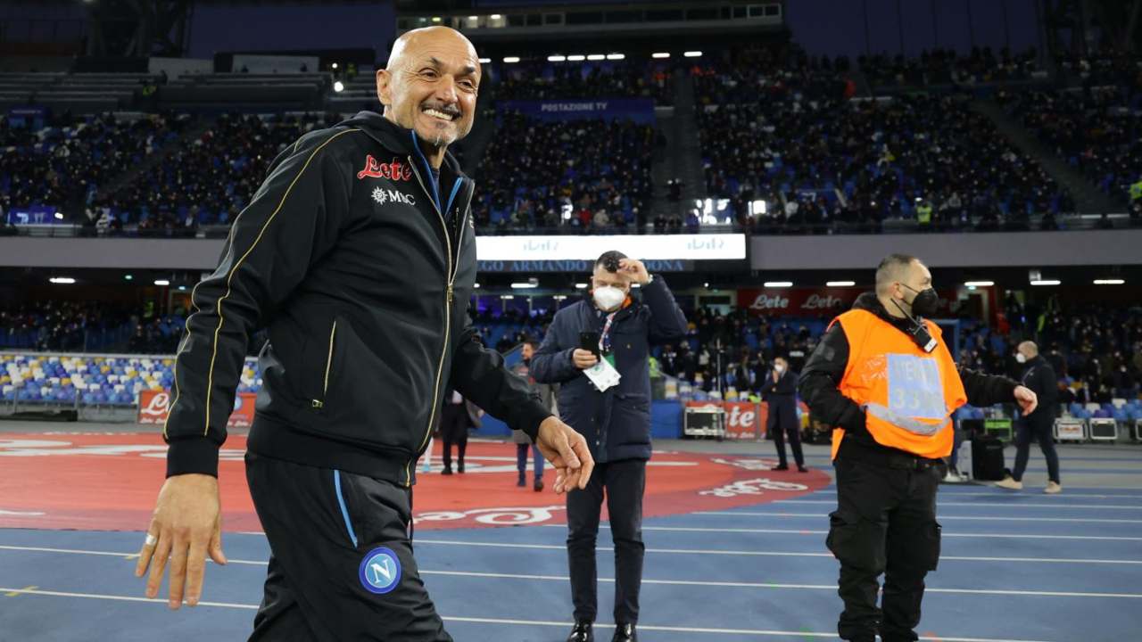 Luciano Spalletti sorride