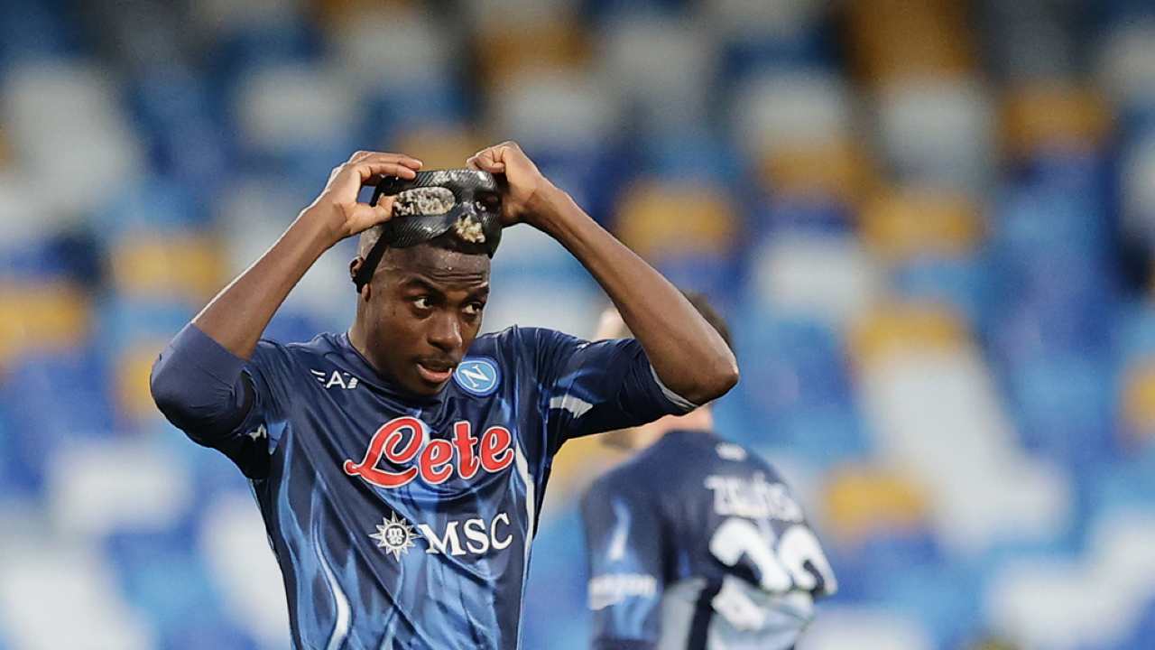 Victor Osimhen formazioni Venezia Napoli