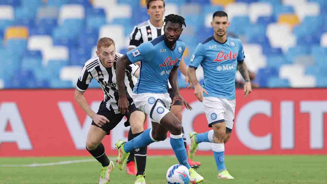 Anguissa in Napoli-Juventus (LaPresse)