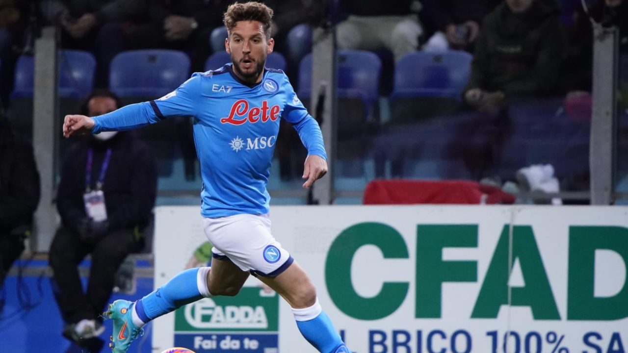 Dries Mertens in azione