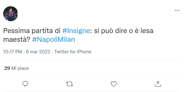 Insigne napoli milan