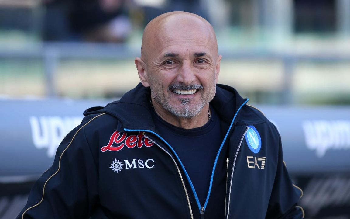 Luciano Spalletti sorride