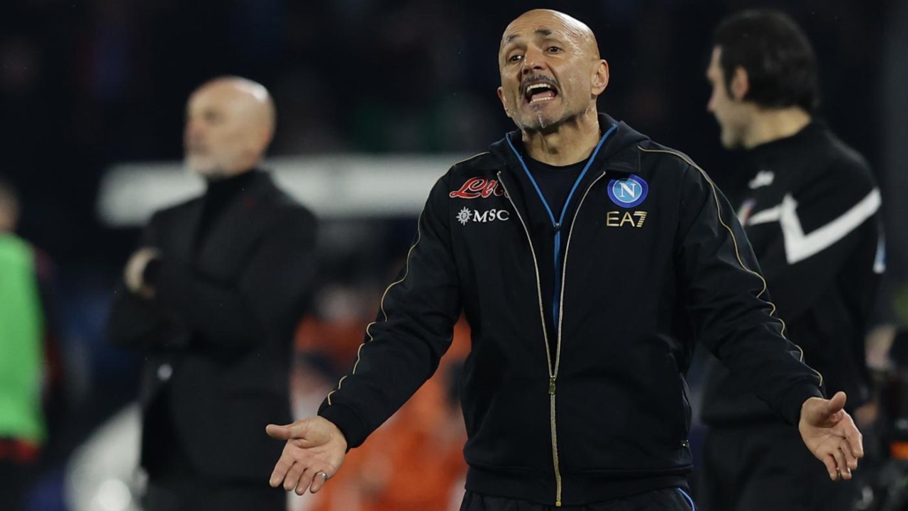 Luciano Spalletti Napoli spazientito