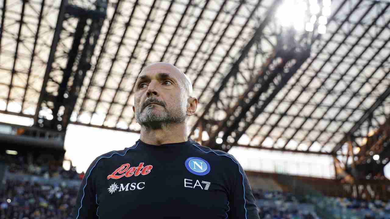 Luciano Spalletti al Maradona 