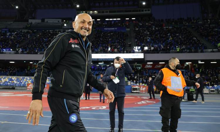 Luciano Spalletti sorride